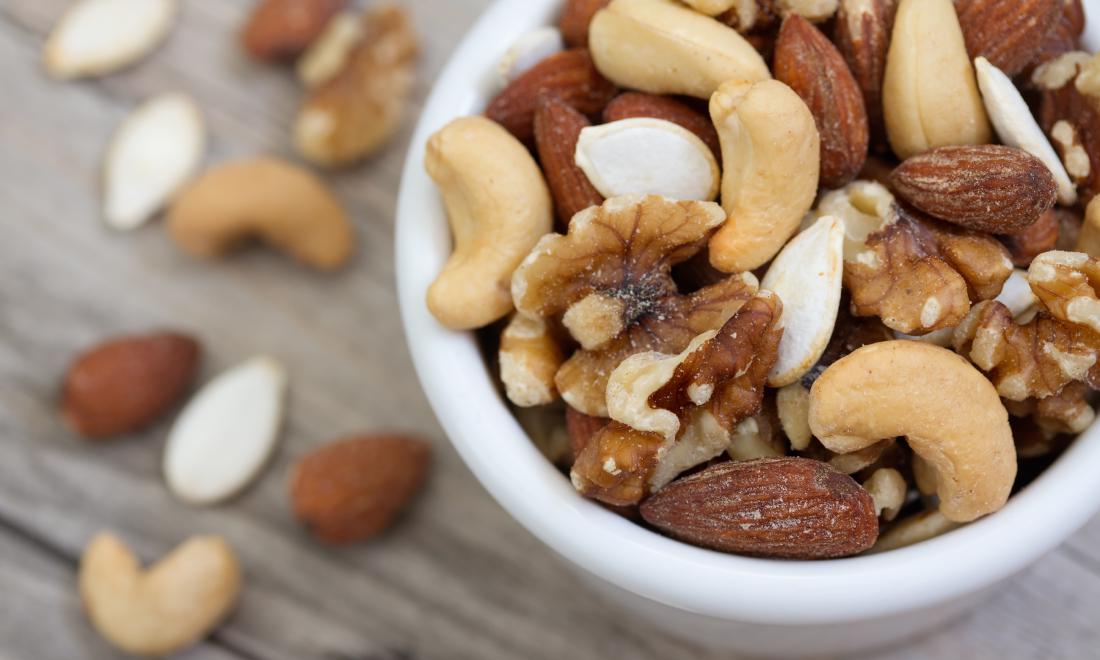 Mixed nuts.